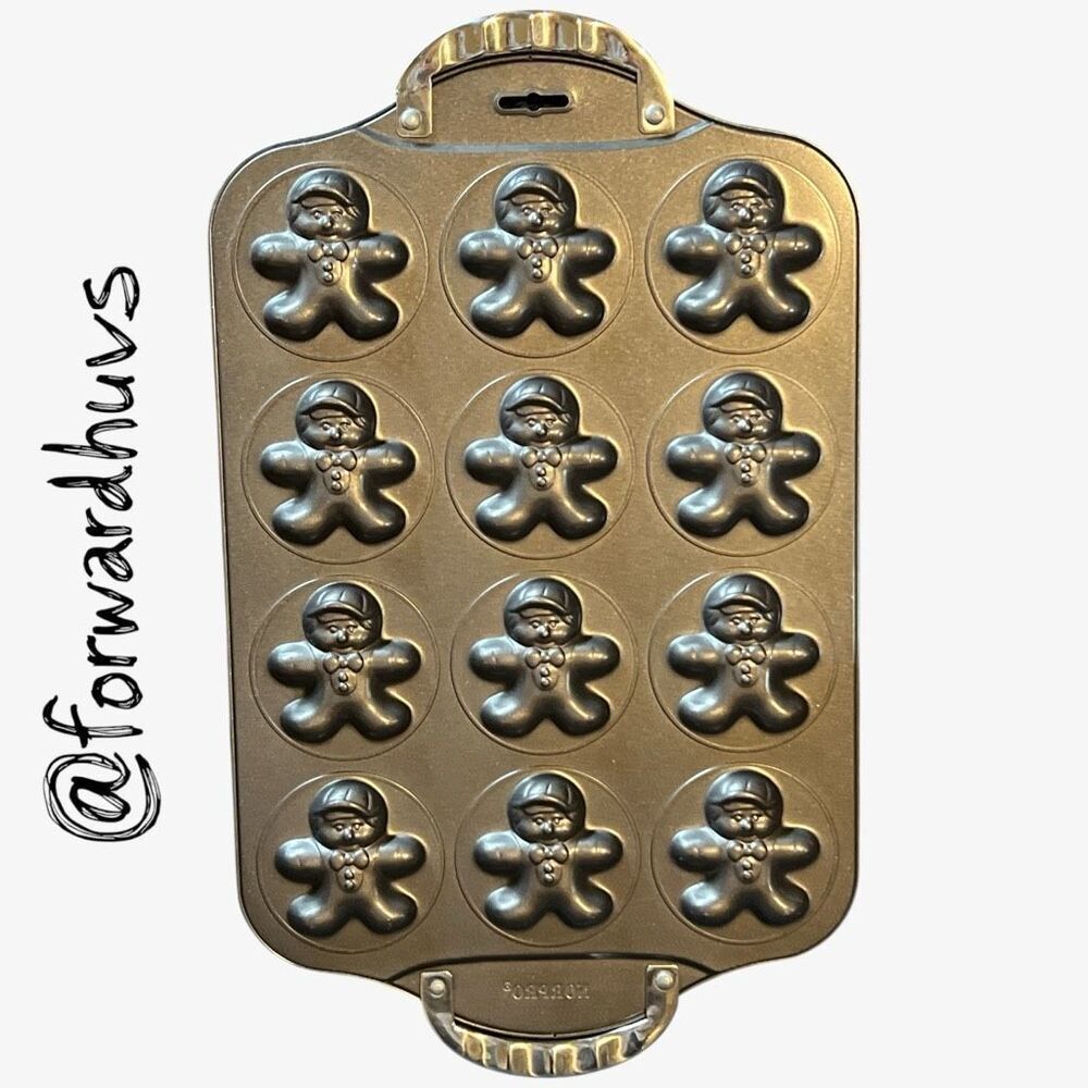 Norpro Gingerbread Cookie Sheet – Metal Mold Pan